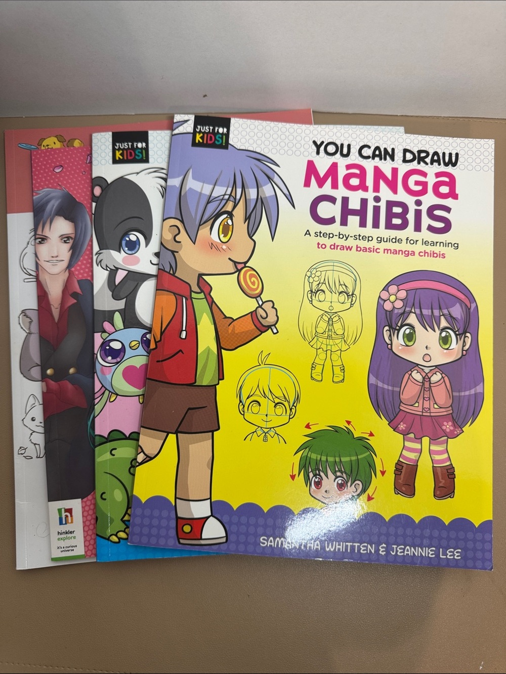 New Set of 4 Manga/Kawaii Learn to Draw books. Never used!!